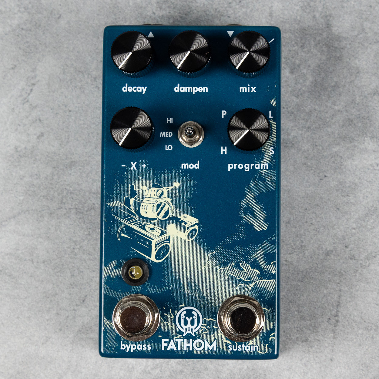 【激安販促】walrus audio fathom reverb delay ギター