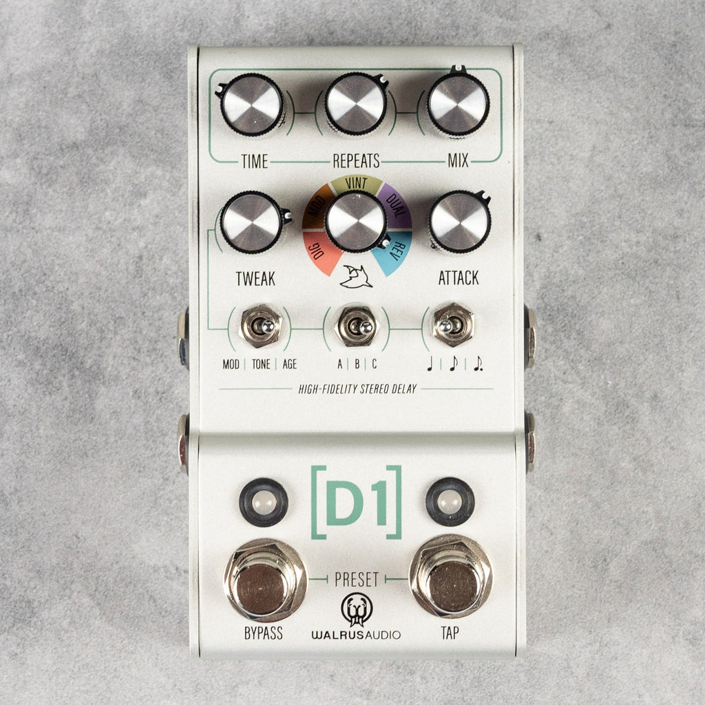 Walrus Audio MAKO Series: D1 High-Fidelity Delay V2
