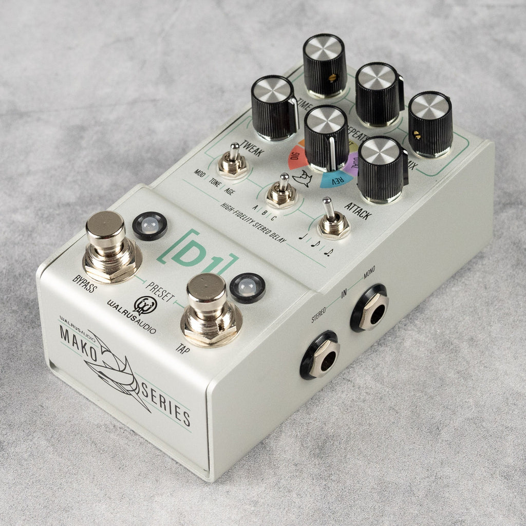 Walrus Audio MAKO Series: D1 High-Fidelity Delay V2