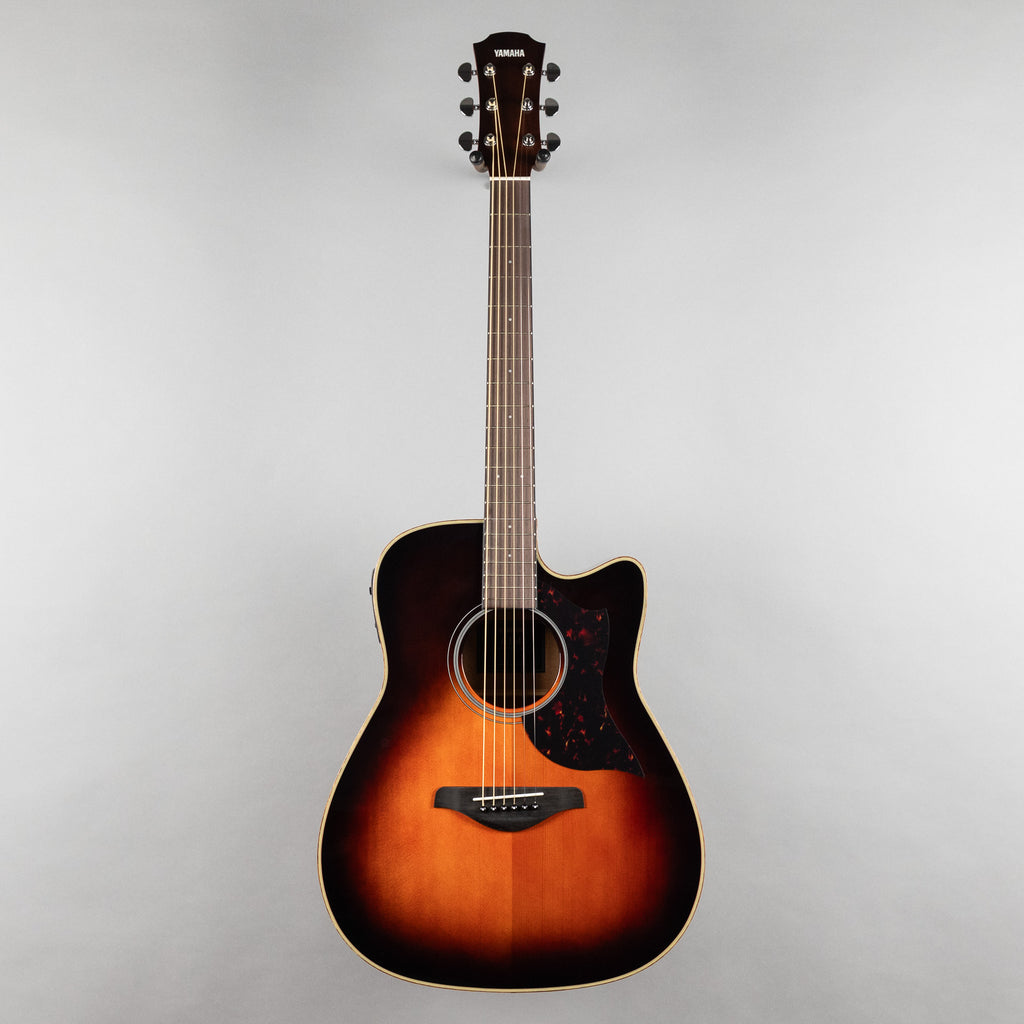 Yamaha A1M A Series Acoustic/Electric Guitar, Tobacco Brown Sunburst