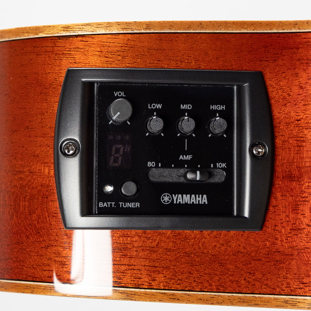 Yamaha AC1M Small Body Cutaway Acoustic/Electric Guitar, Vintage Natural