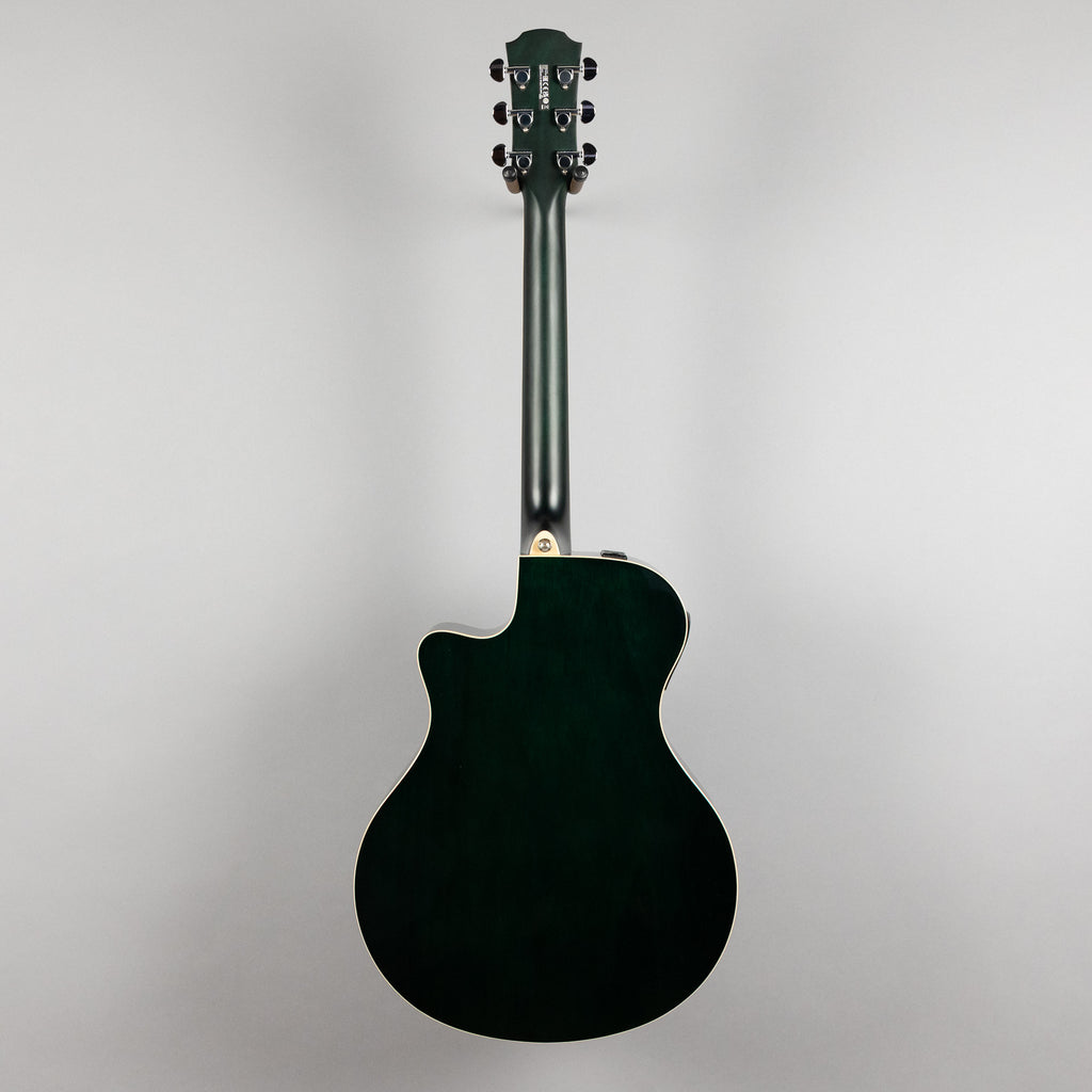 Yamaha APX600 Thinline Cutaway Acoustic Guitar in Oriental Blue Burst