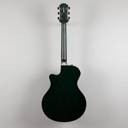 Yamaha APX600 Thinline Cutaway Acoustic Guitar in Oriental Blue Burst