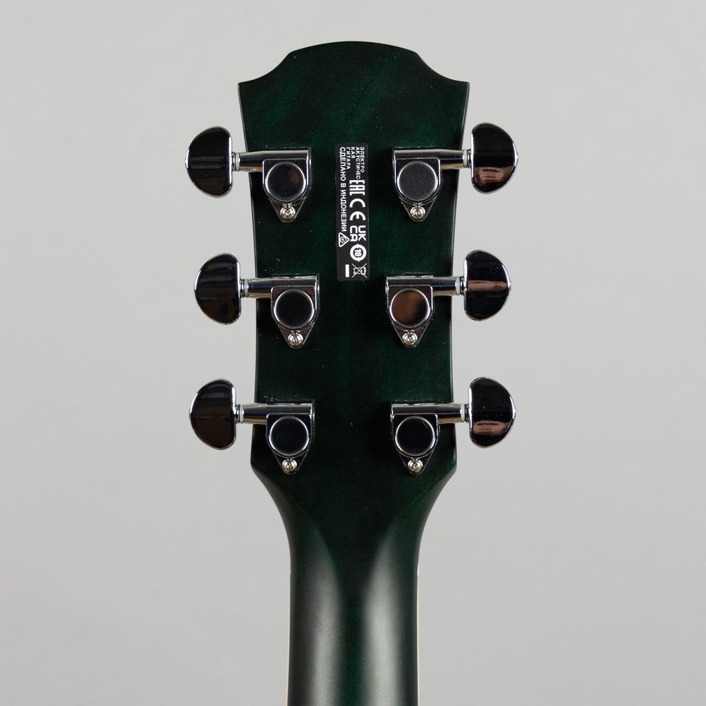Yamaha APX600 Thinline Cutaway Acoustic Guitar in Oriental Blue Burst