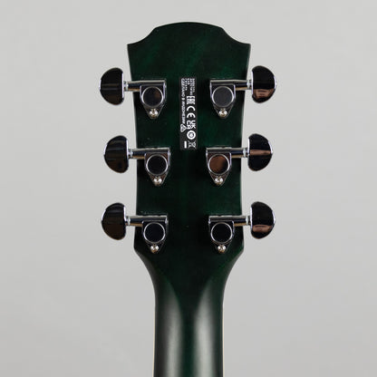 Yamaha APX600 Thinline Cutaway Acoustic Guitar in Oriental Blue Burst