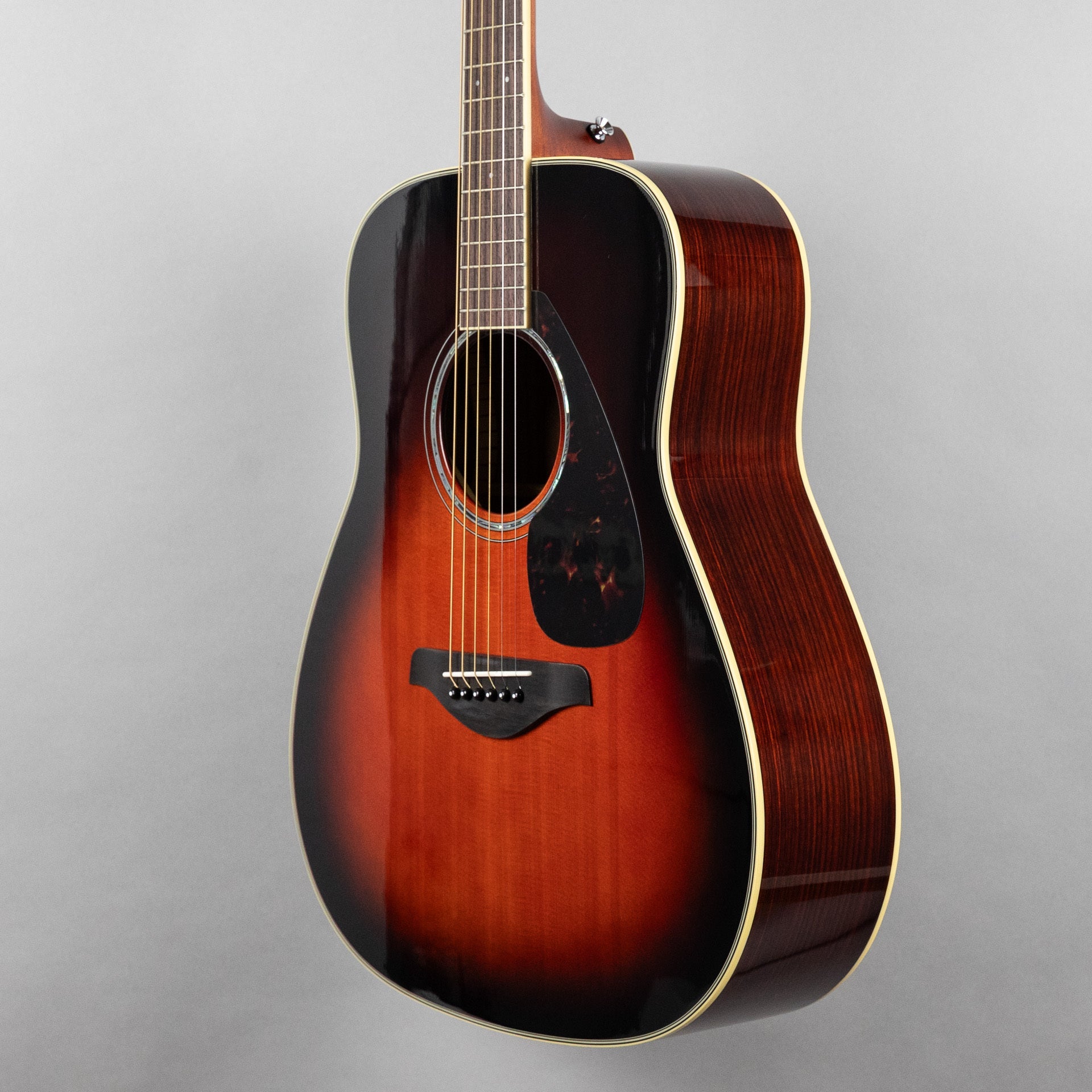 Yamaha FG830 Acoustic Guitar in Tobacco Brown Sunburst