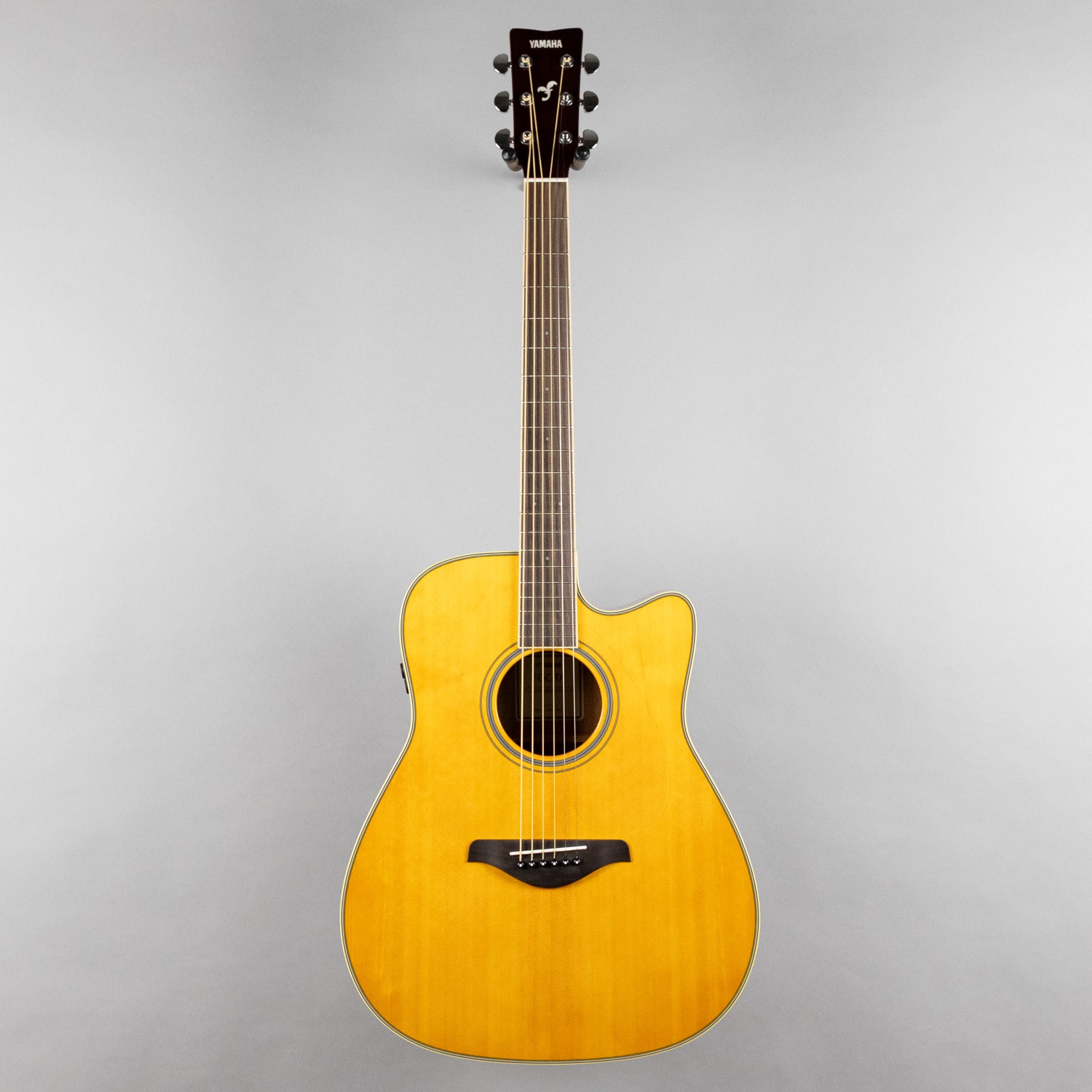 Yamaha FGC-TA TransAcoustic Guitar, Vintage Tint