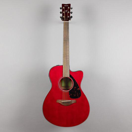 Yamaha FSX800C Acoustic Guitar in Ruby Red
