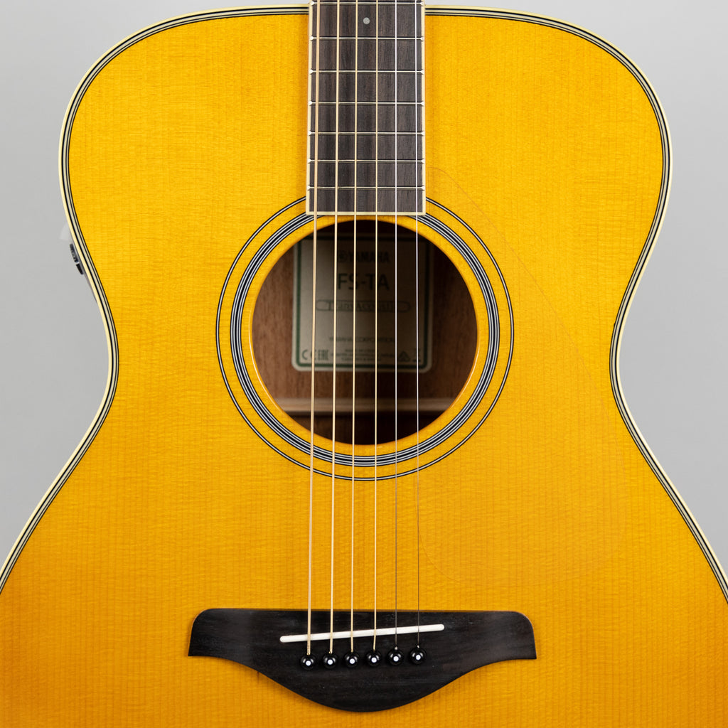 Yamaha FS-TA TransAcoustic Guitar, Vintage Tint