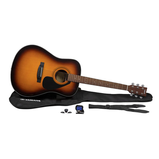 Yamaha GigMaker Standard Acoustic Guitar Pack, Tobacco Brown Sunburst