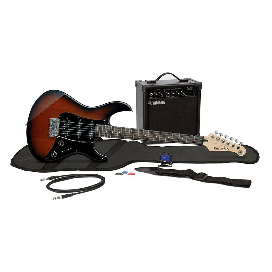 Yamaha GigMaker Electric Guitar Pack, Old Violin Sunburst