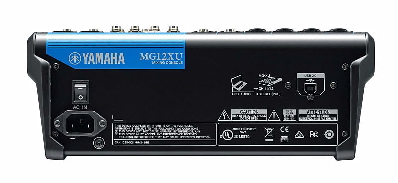 Yamaha MG12XU 12-Channel Mixing Console with Effects