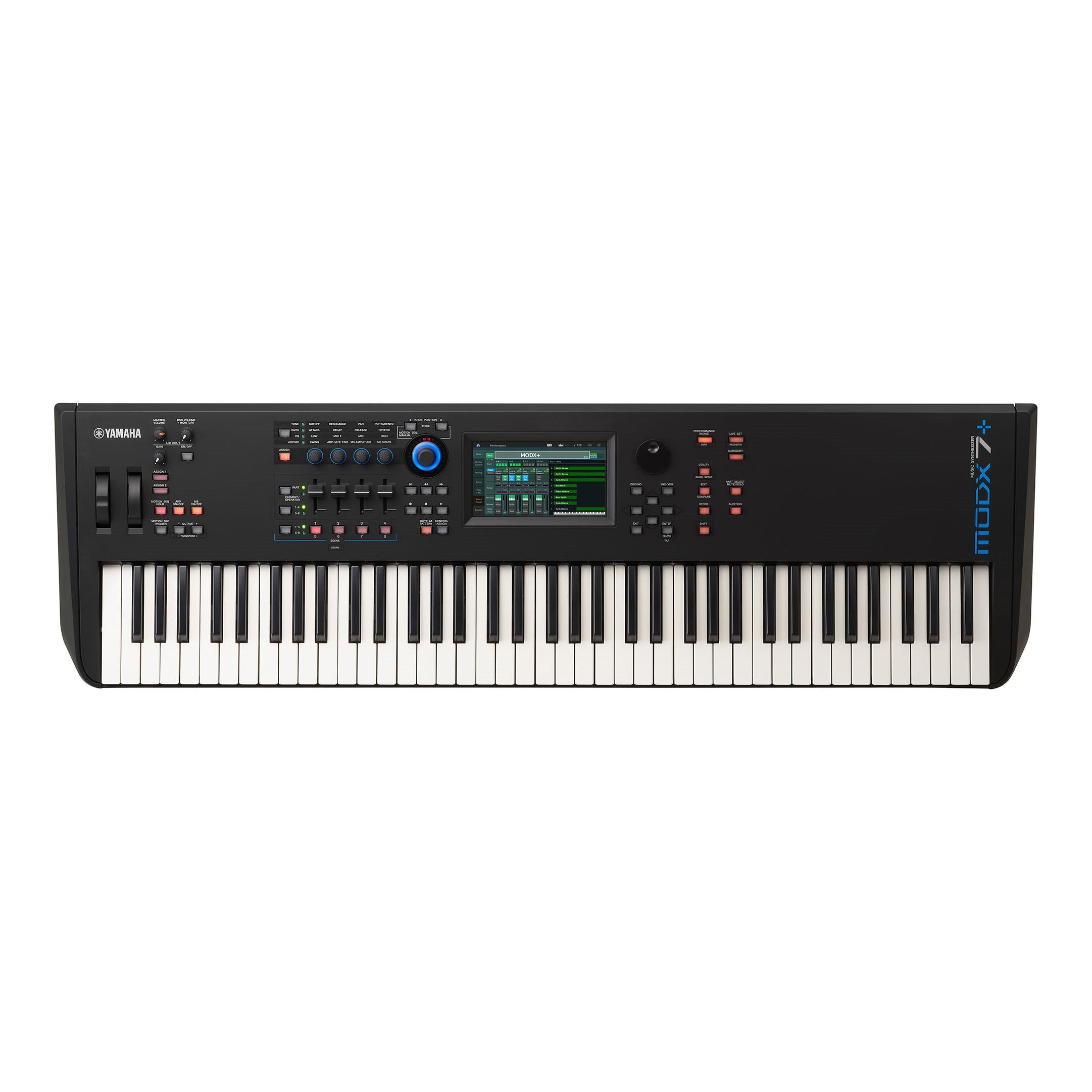 Yamaha MODX7+ Synthesizer, 76-Key