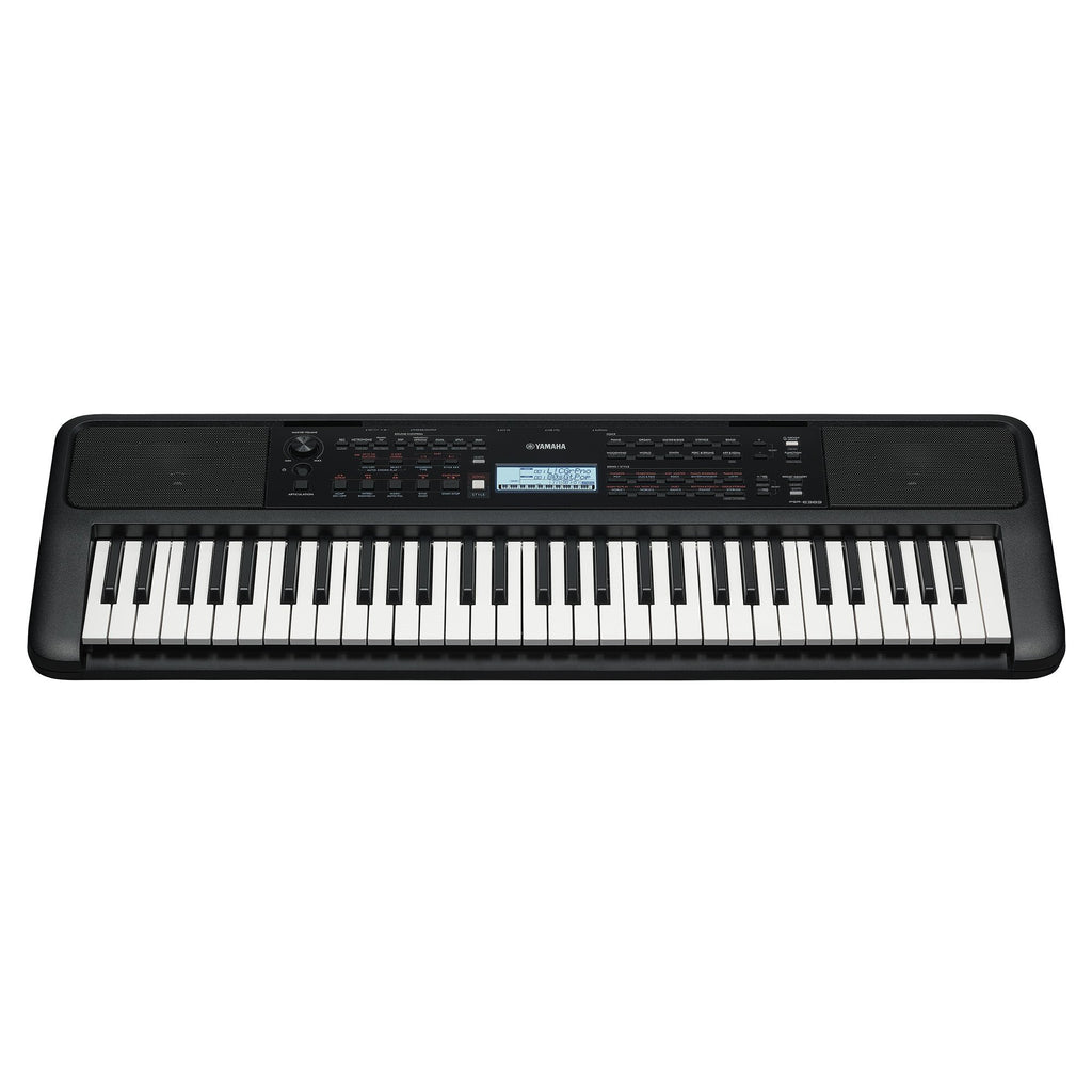 Yamaha PSR-E383 61-Key Portable Keyboard w/PA130 Power Adapter