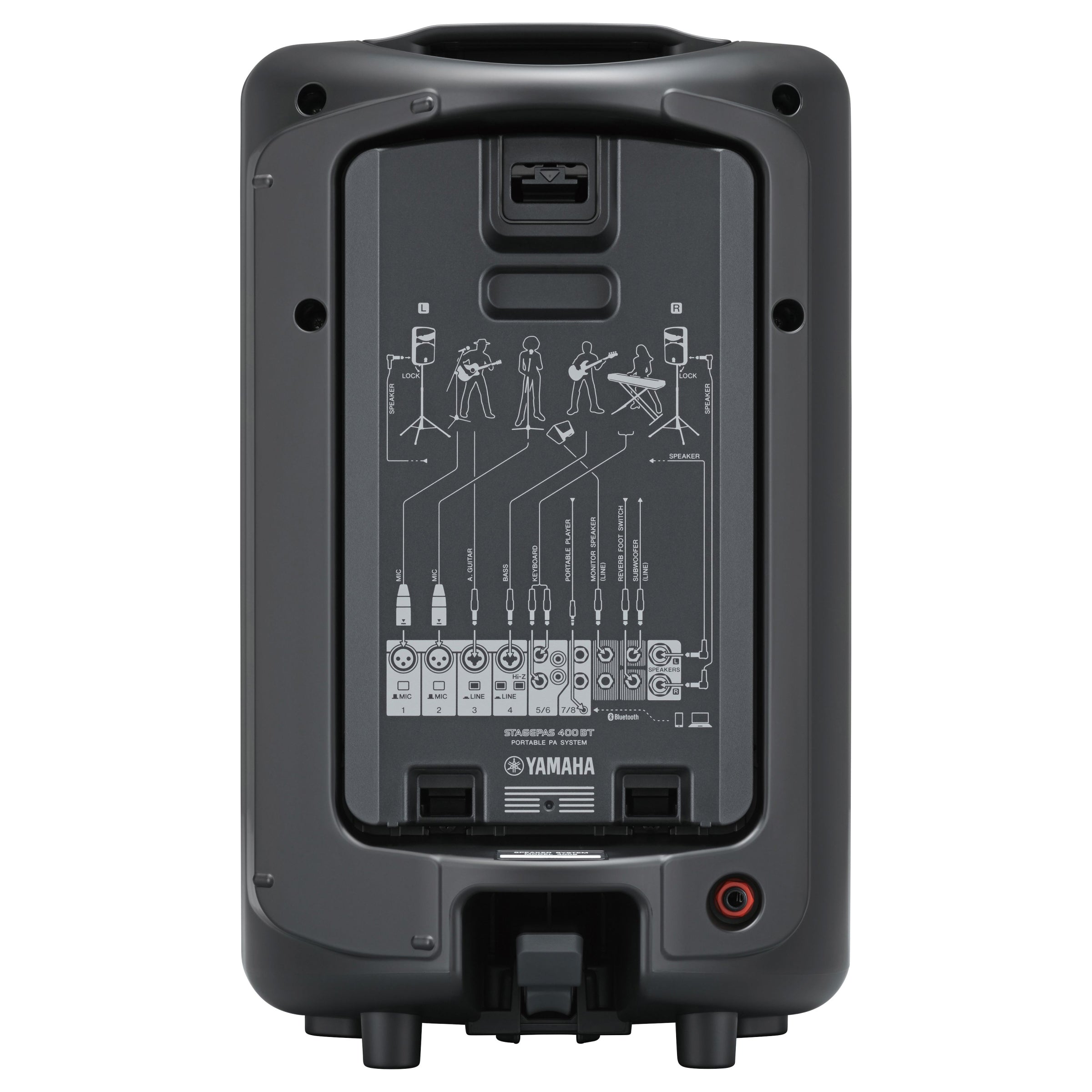 Yamaha StagePas 400BT Portable PA System with Bluetooth – Carlton