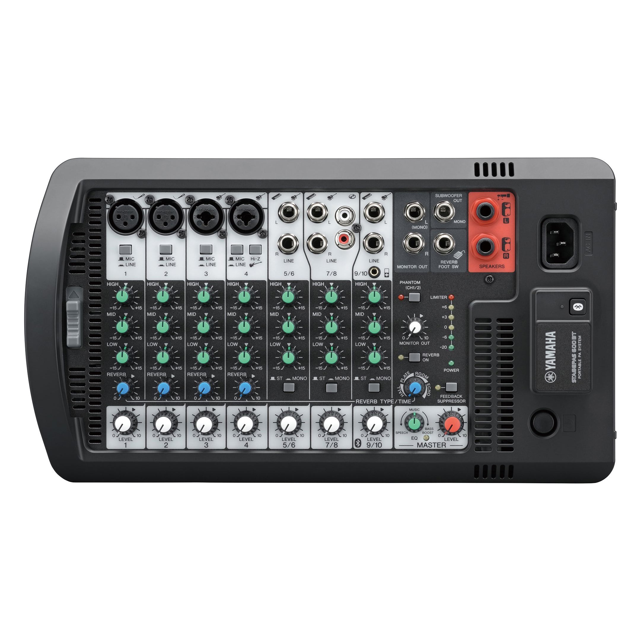 Yamaha StagePas 600BT Portable PA System with Bluetooth