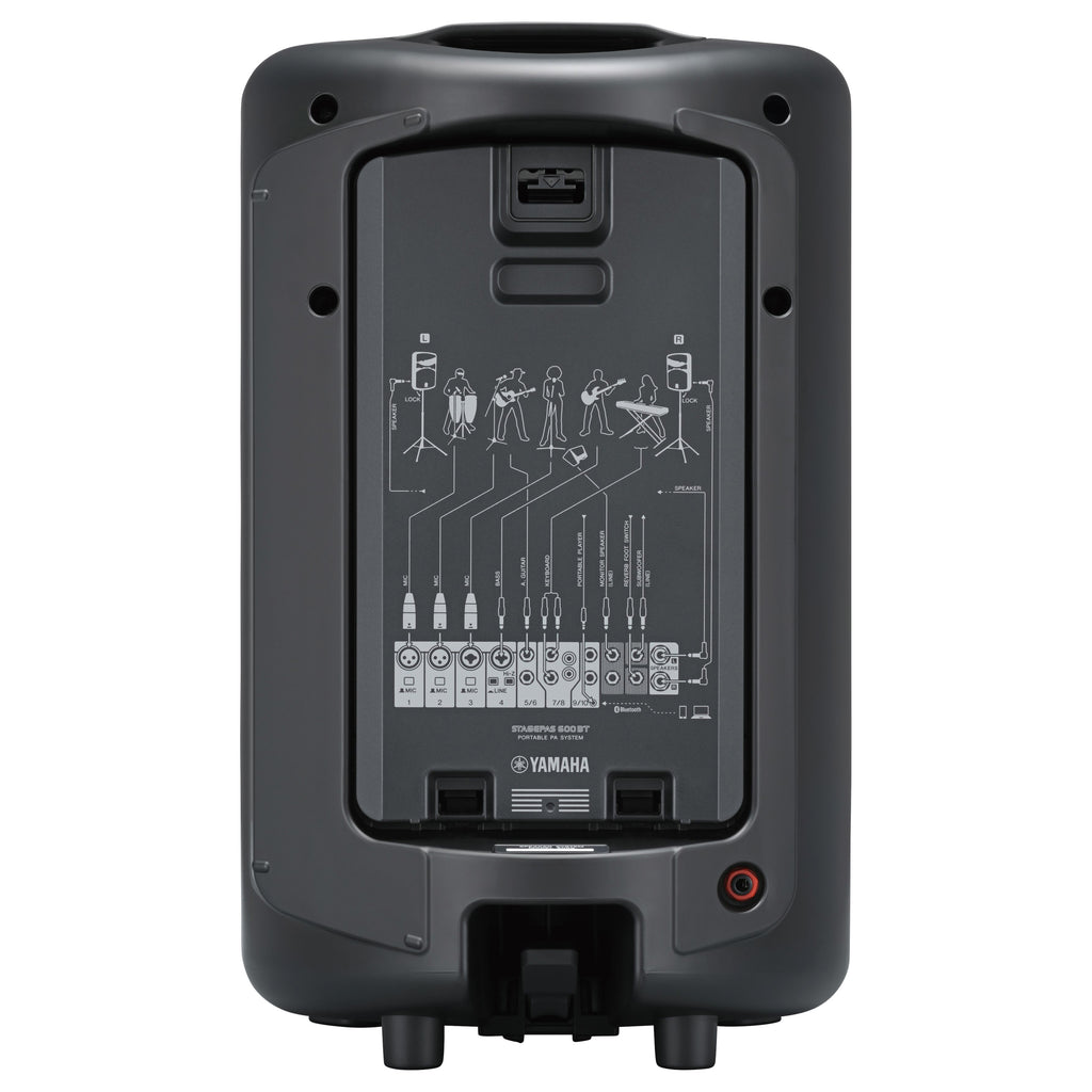 Yamaha StagePas 600BT Portable PA System with Bluetooth