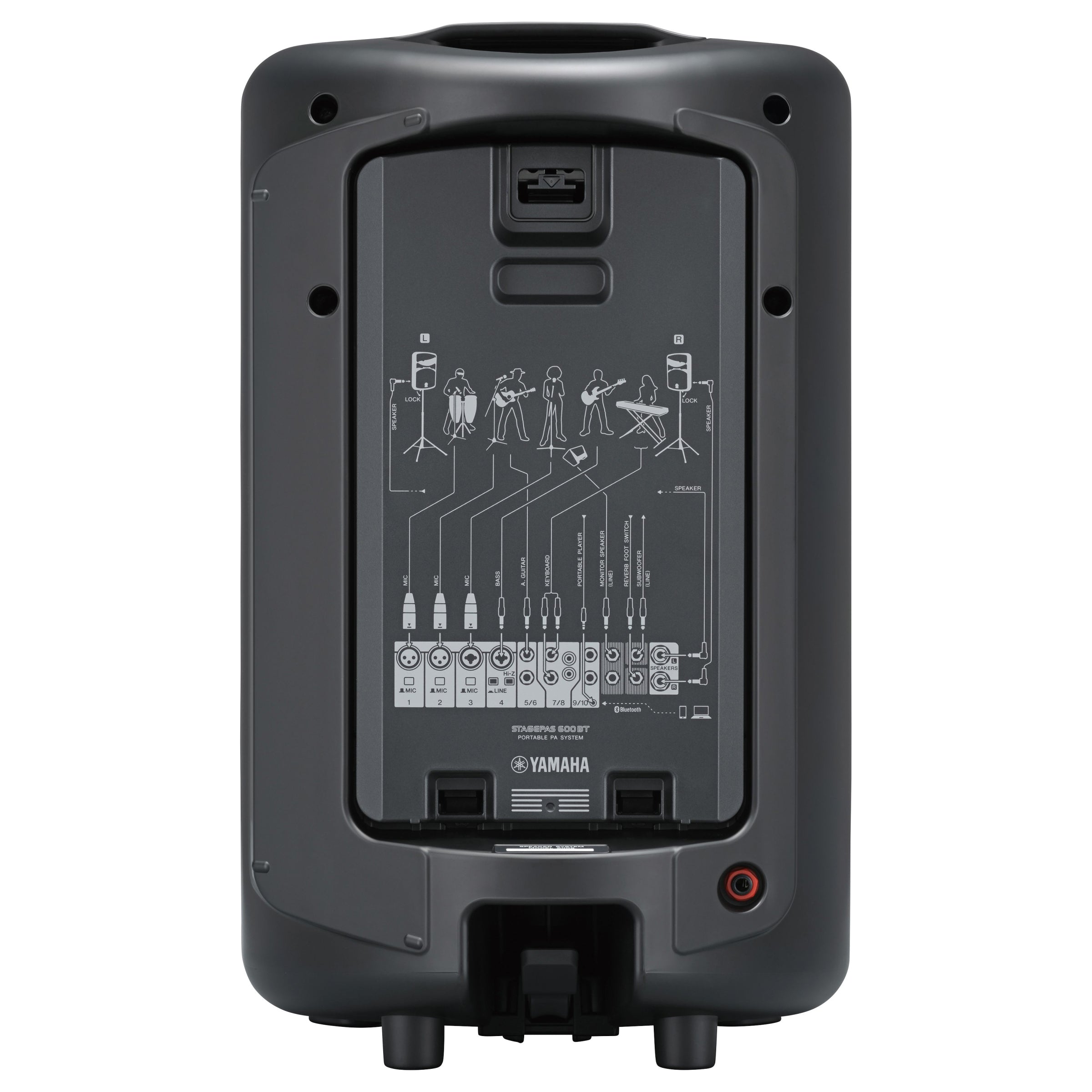 Yamaha StagePas 600BT Portable PA System with Bluetooth