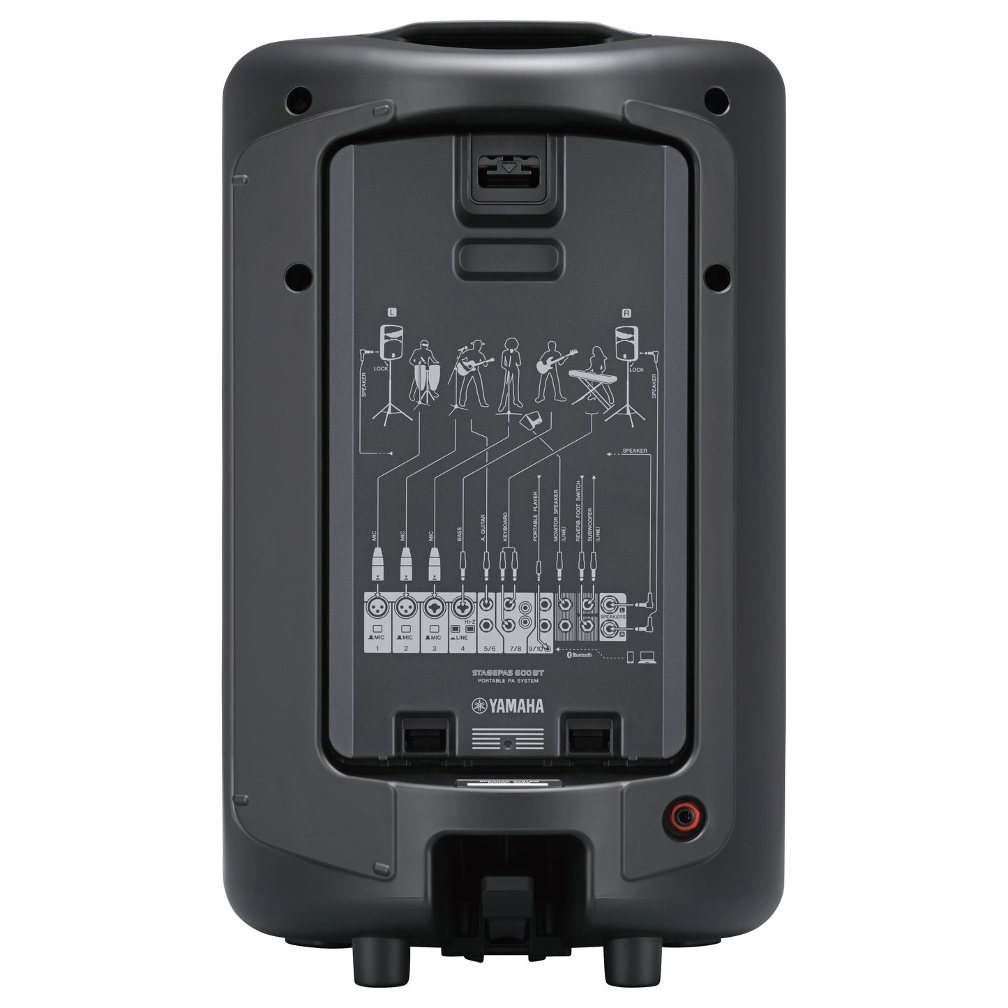 Yamaha StagePas 600BT Portable PA System with Bluetooth