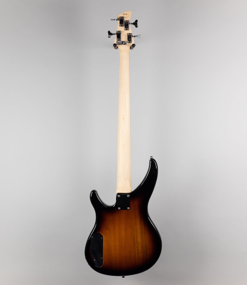 Yamaha TRBX174EW 4-String Bass Guitar in Tobacco Brown Sunburst