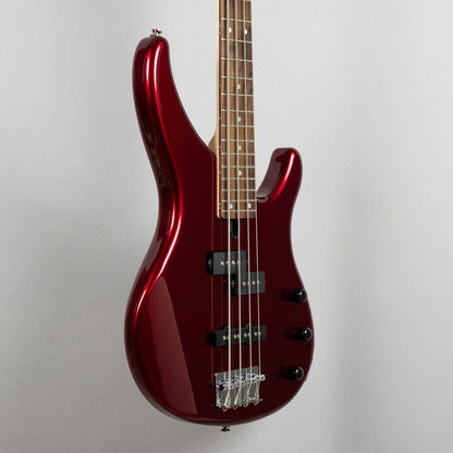 Yamaha TRBX174 4-String Bass in Red Metallic
