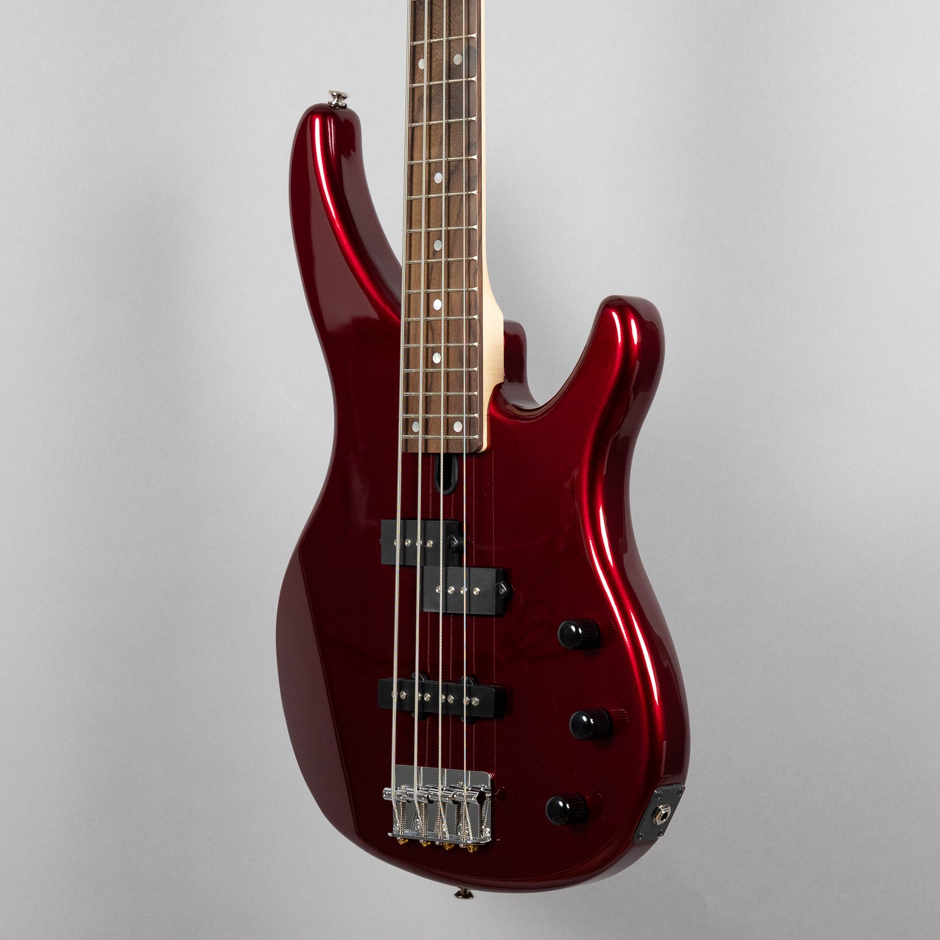 Yamaha TRBX174 4-String Bass in Red Metallic