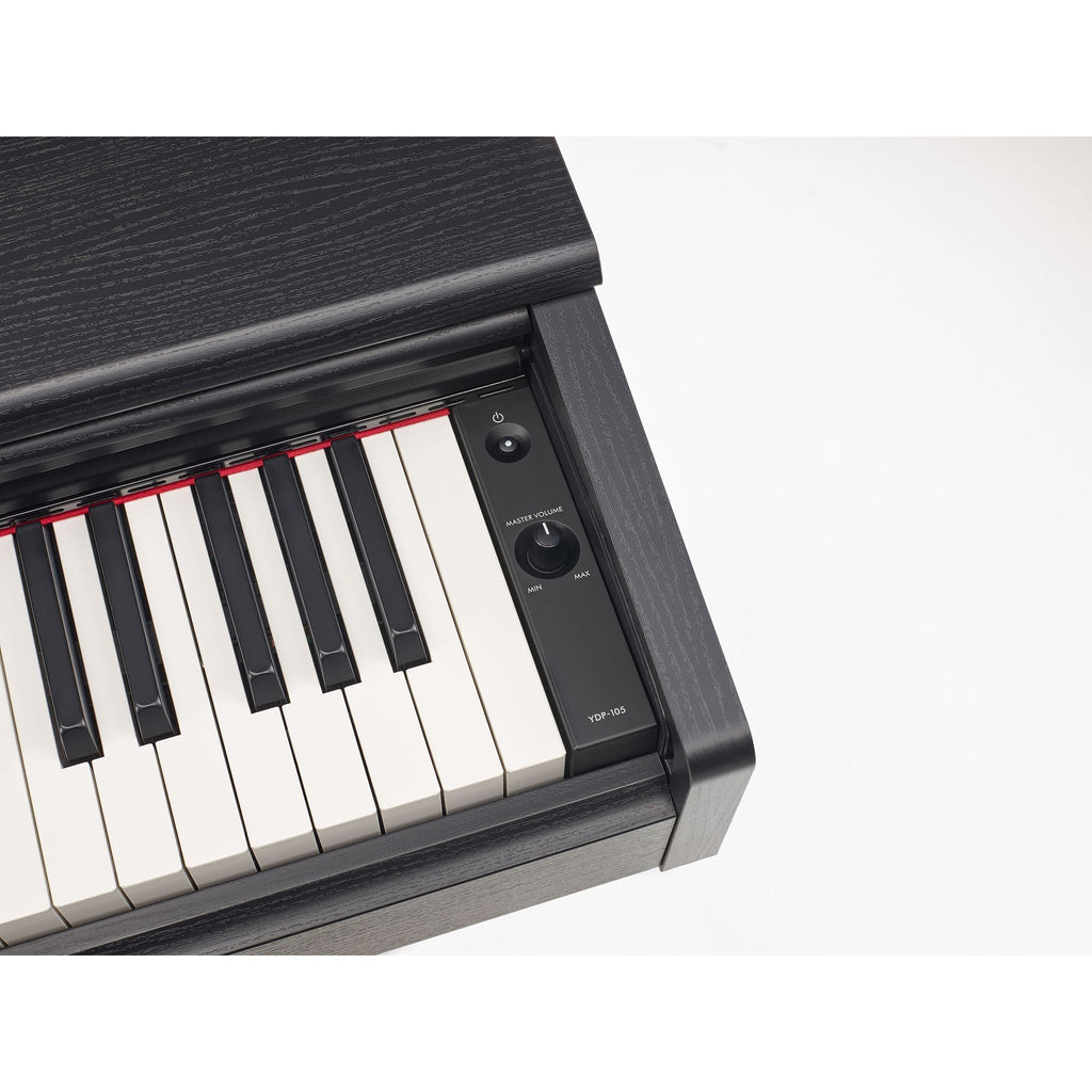 Yamaha YDP-105 Arius 88-Key Digital Piano, Black, with Bench