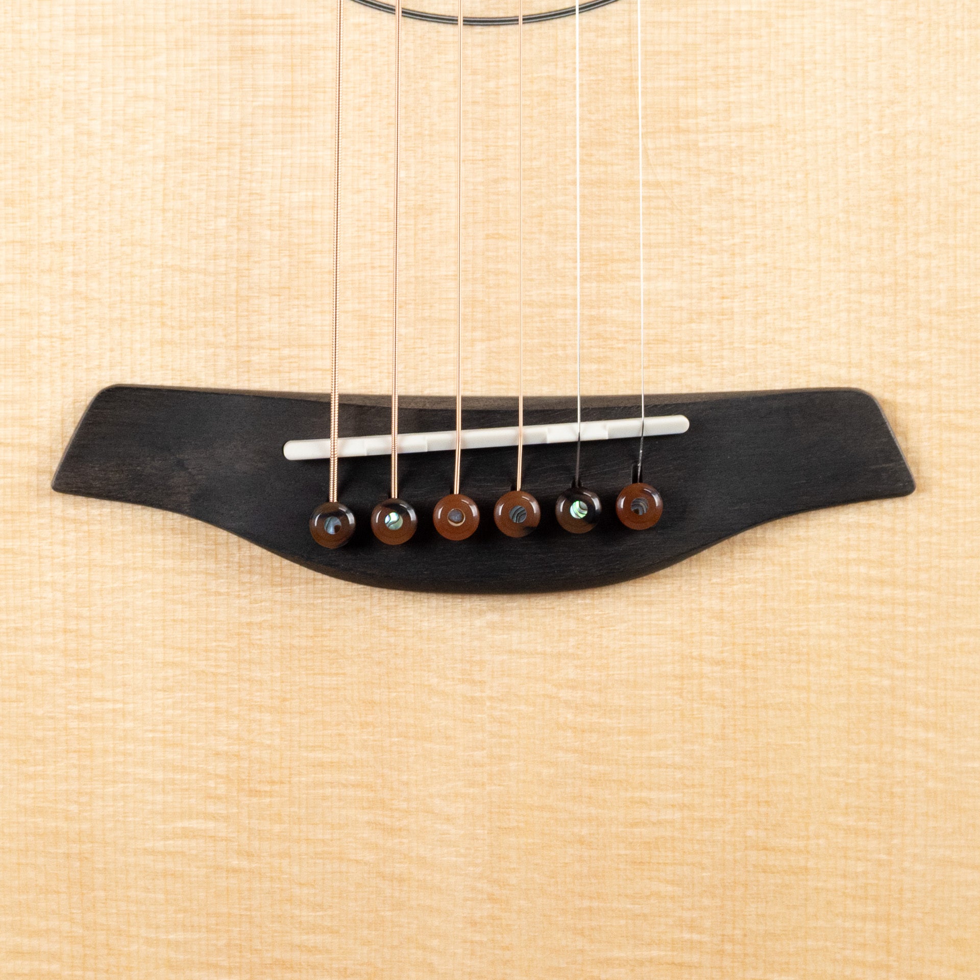 Yellow D-SXa Brown Ebony, Back Stage Exotic Tonewood Series Dreadnaught with Hard Case