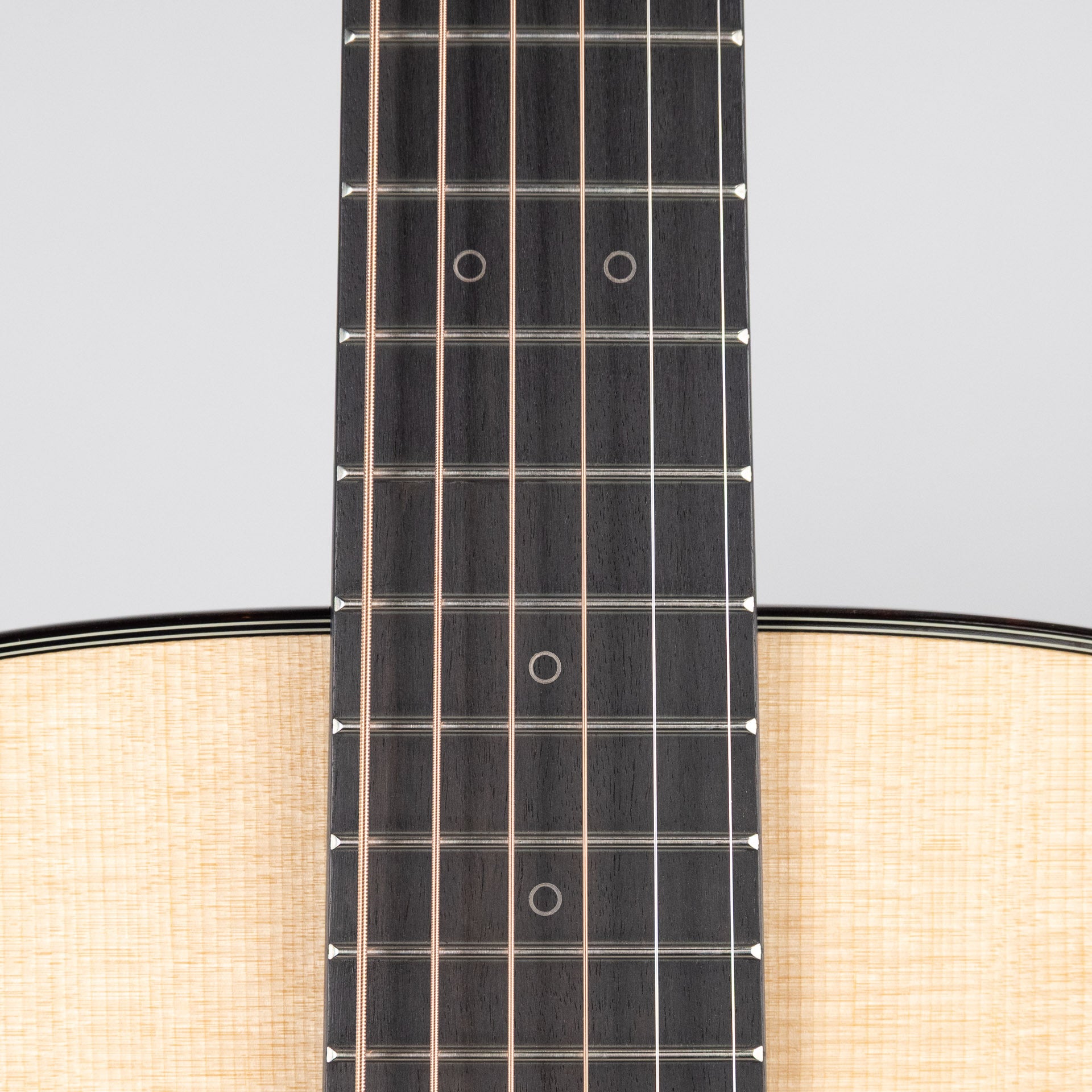 Yellow D-SXa Brown Ebony, Back Stage Exotic Tonewood Series Dreadnaught with Hard Case