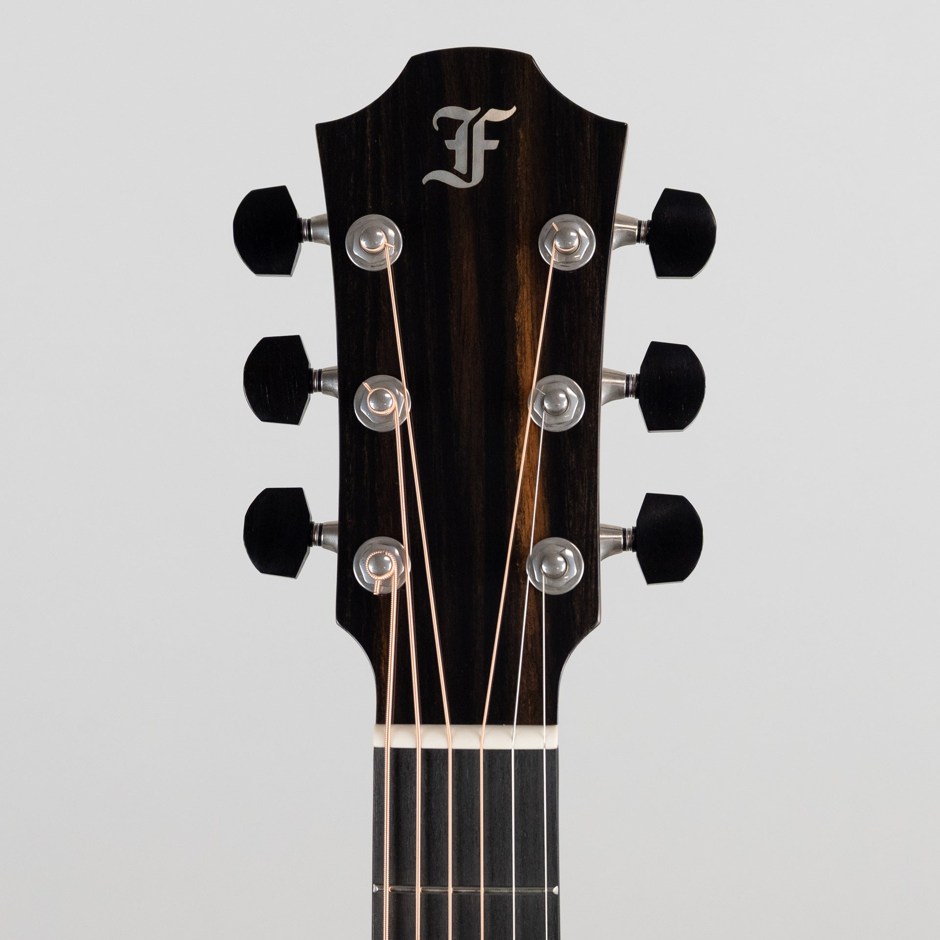 Yellow D-SXa Brown Ebony, Back Stage Exotic Tonewood Series Dreadnaught with Hard Case