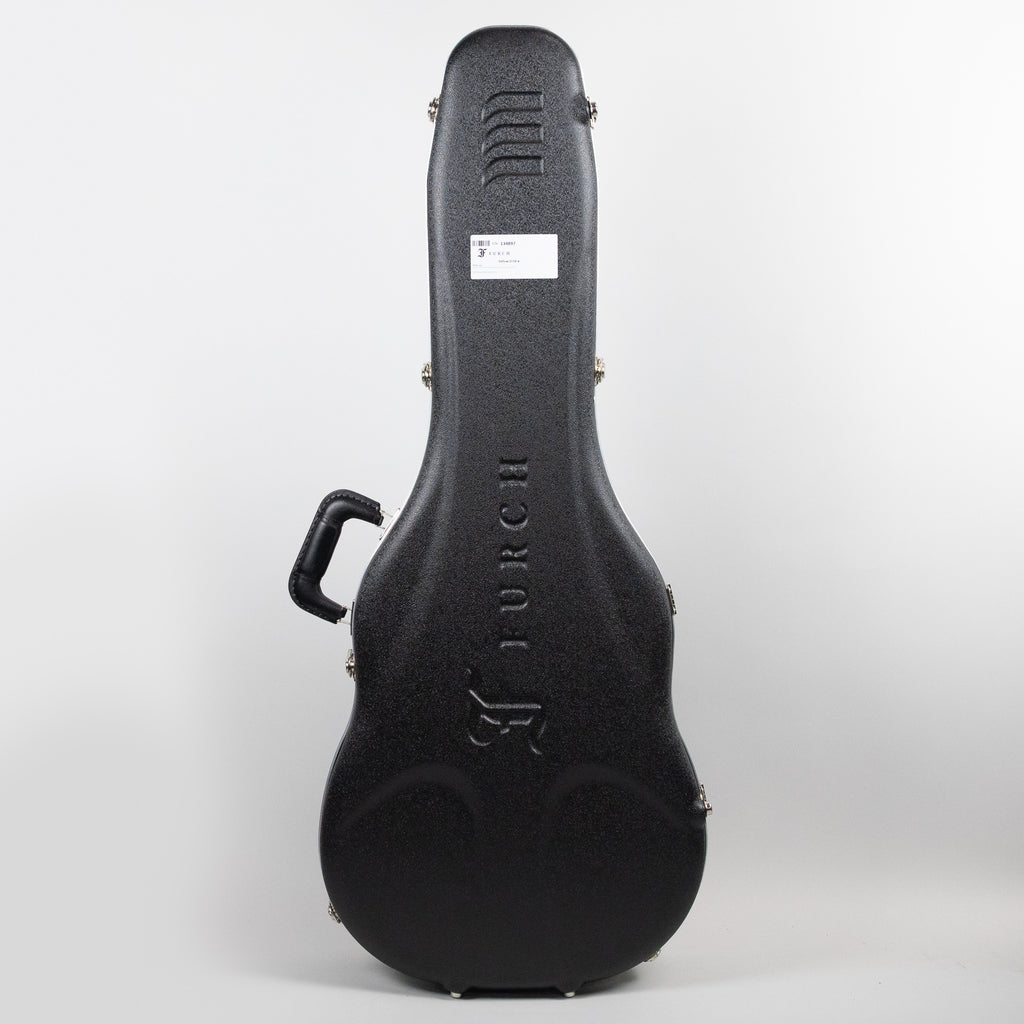 Yellow D-SXa Brown Ebony, Back Stage Exotic Tonewood Series Dreadnaught with Hard Case