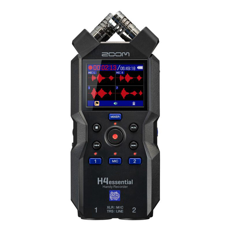 Zoom H4essential 4-Track 32-Bit Float Portable Recorder