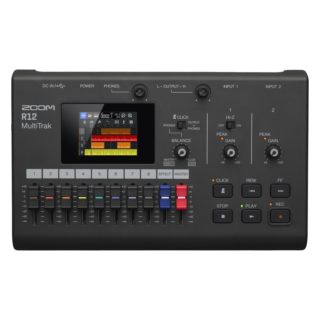 ZOOM R12 MULTITRAK 新品未使用!おまけあり! Zoom R12 MultiTrak 8-Track Recorder – Carlton Music Center