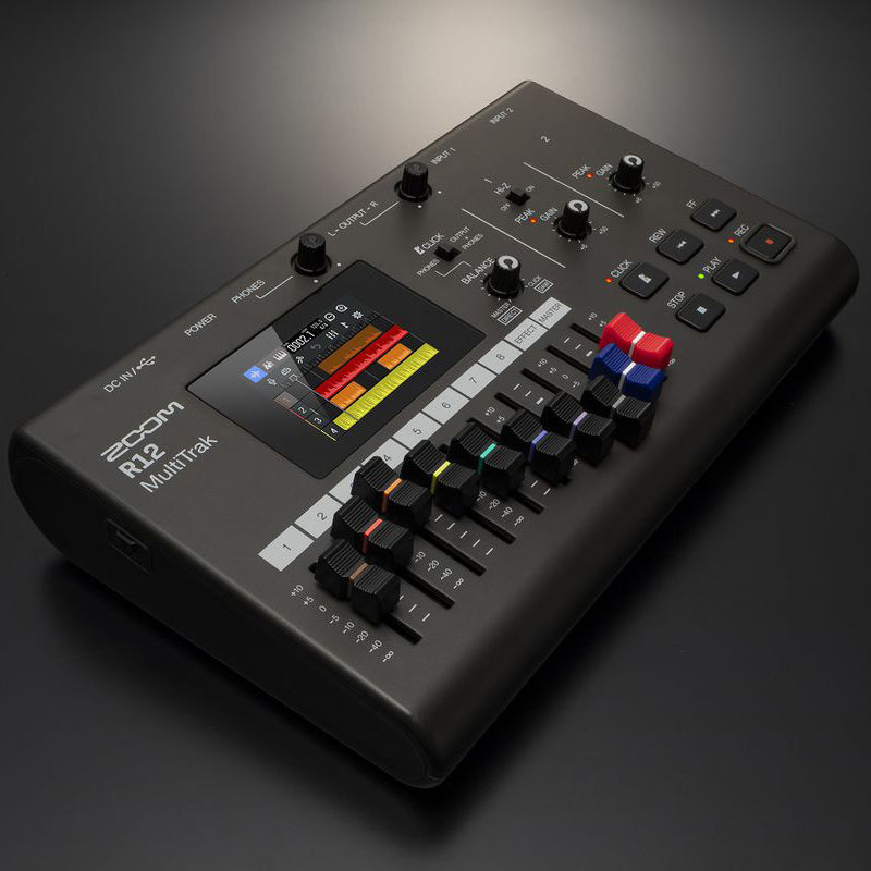 Zoom R12 MultiTrak 8-Track Recorder – Carlton Music Center