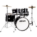ddrum D1 Jr. Drum Set, Midnight Black