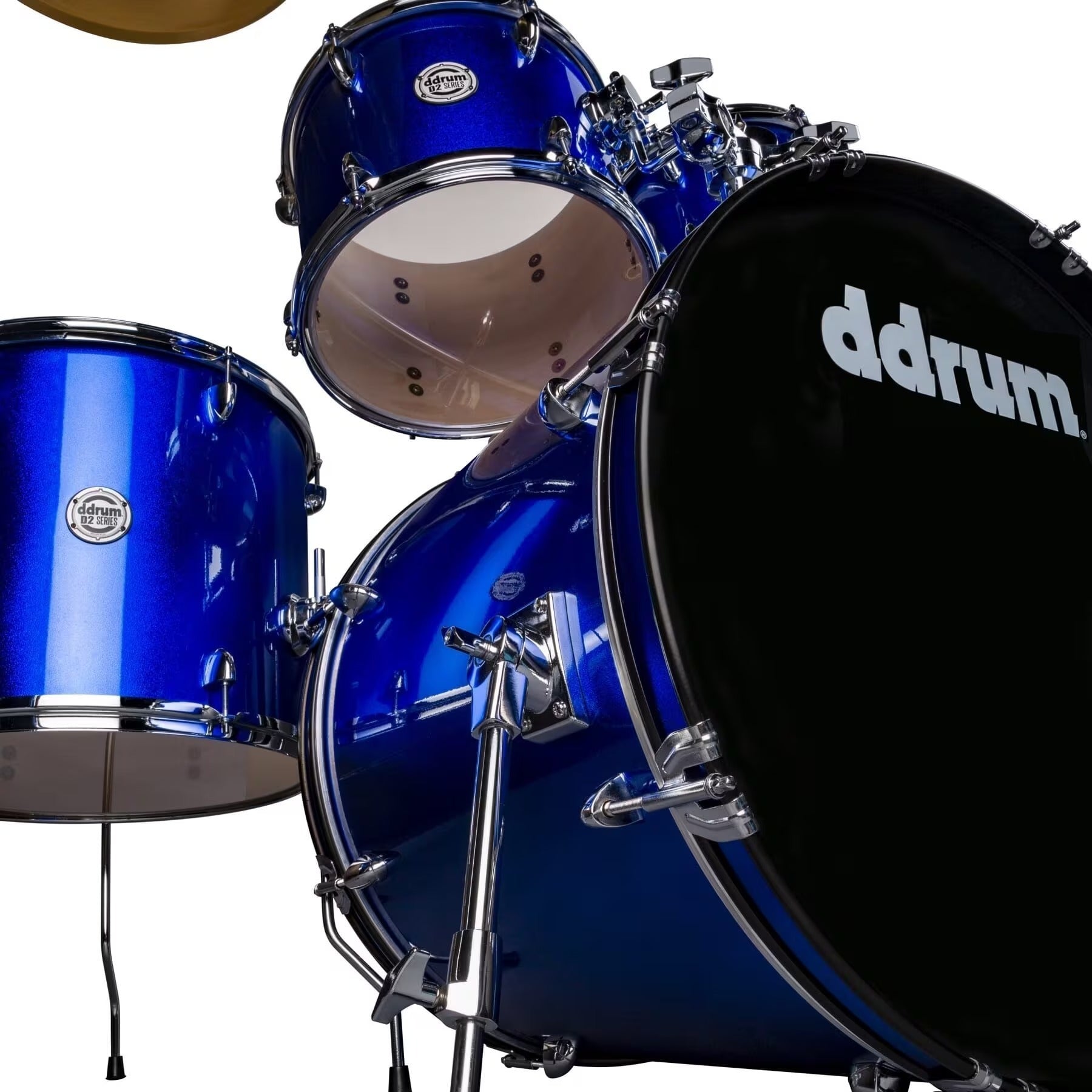 ddrum D2 522 Series, 5-Piece Complete Drum Set, Cobalt Blue