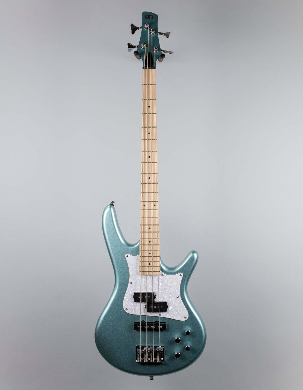 Ibanez SRMD200-SPN Mezzo 32" Medium Scale Bass Guitar in Sea Foam Pearl Green
