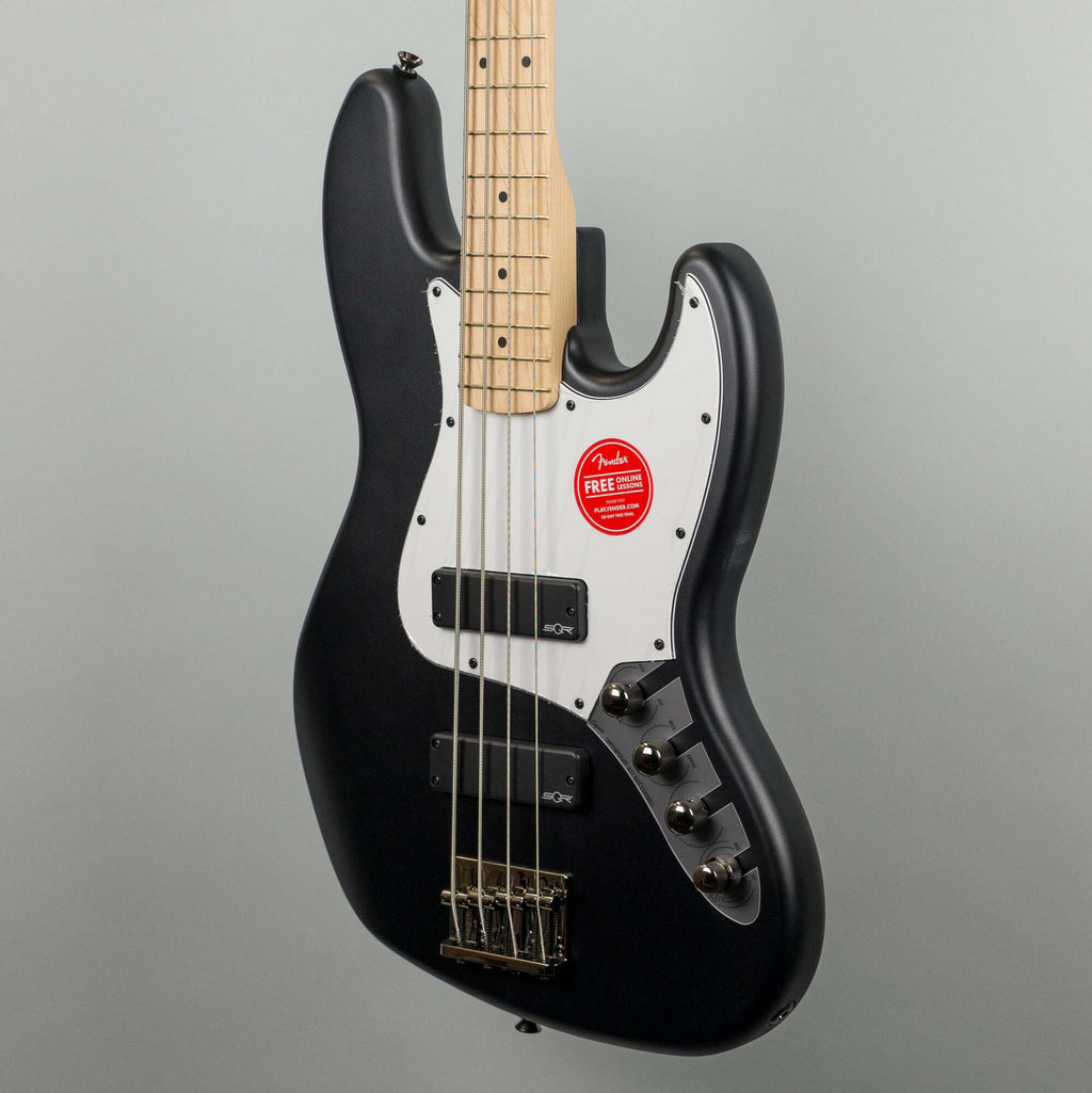 Squier Contemporary Active Jazz Bass HH in Flat Black