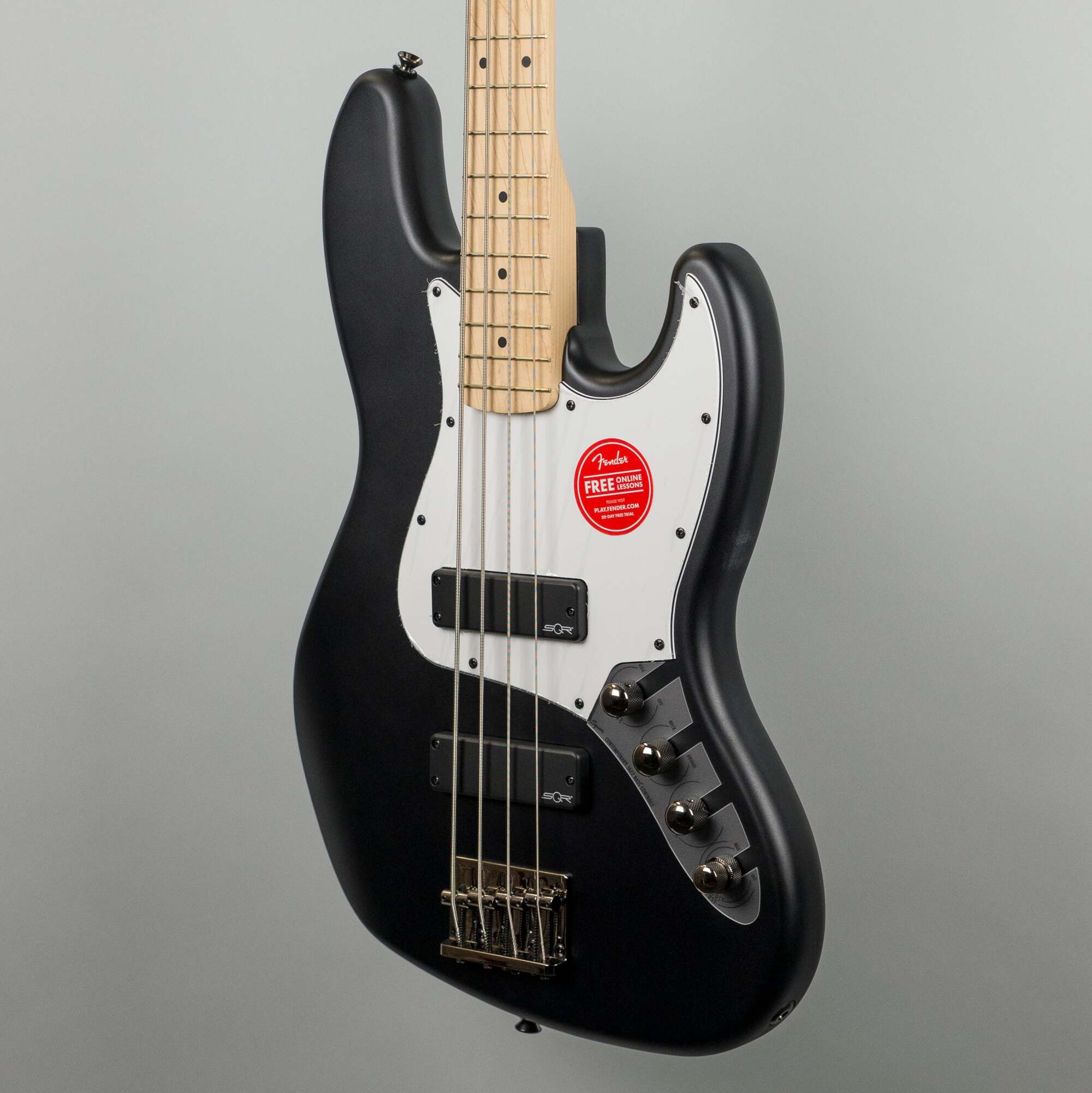 Squier Contemporary Active Jazz Bass HH in Flat Black