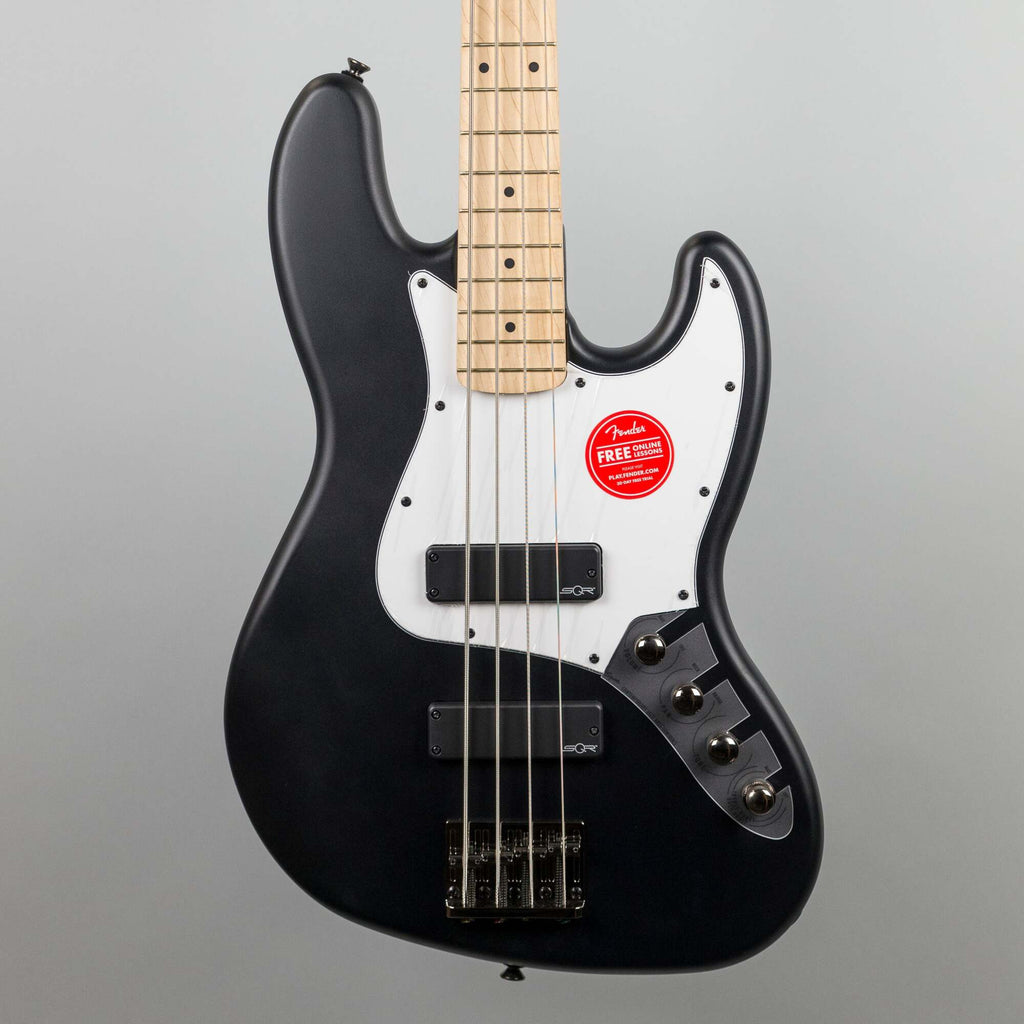 Squier Contemporary Active Jazz Bass HH in Flat Black