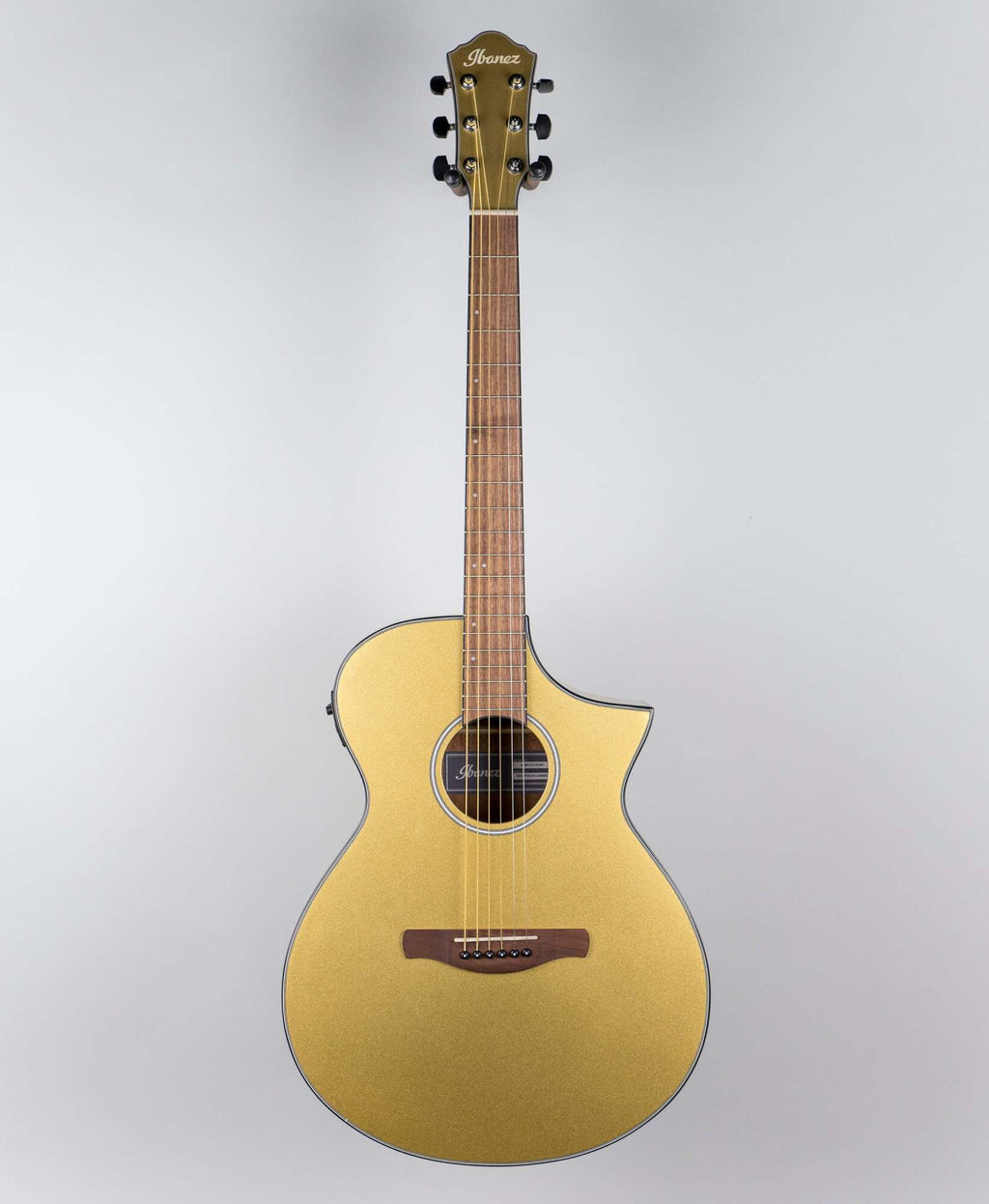 Ibanez AEWC10-DGM Acoustic Guitar in Dark Gold Metallic High Gloss