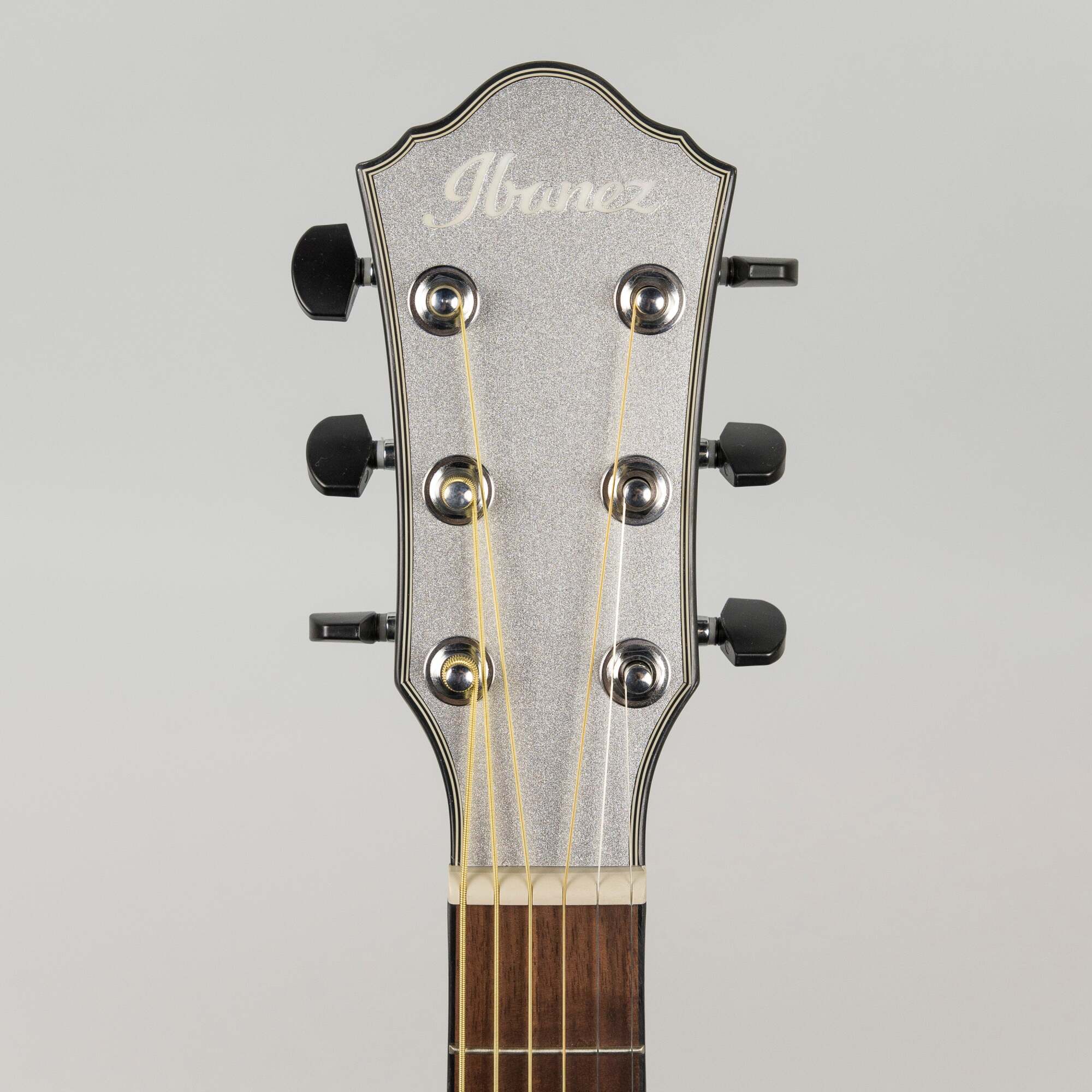Ibanez AEWC10-SM Acoustic Guitar in Silver Metallic High Gloss
