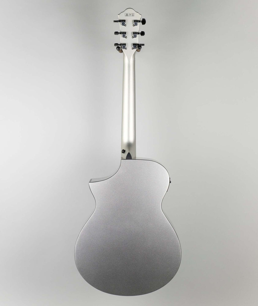 Ibanez AEWC10-SM Acoustic Guitar in Silver Metallic High Gloss