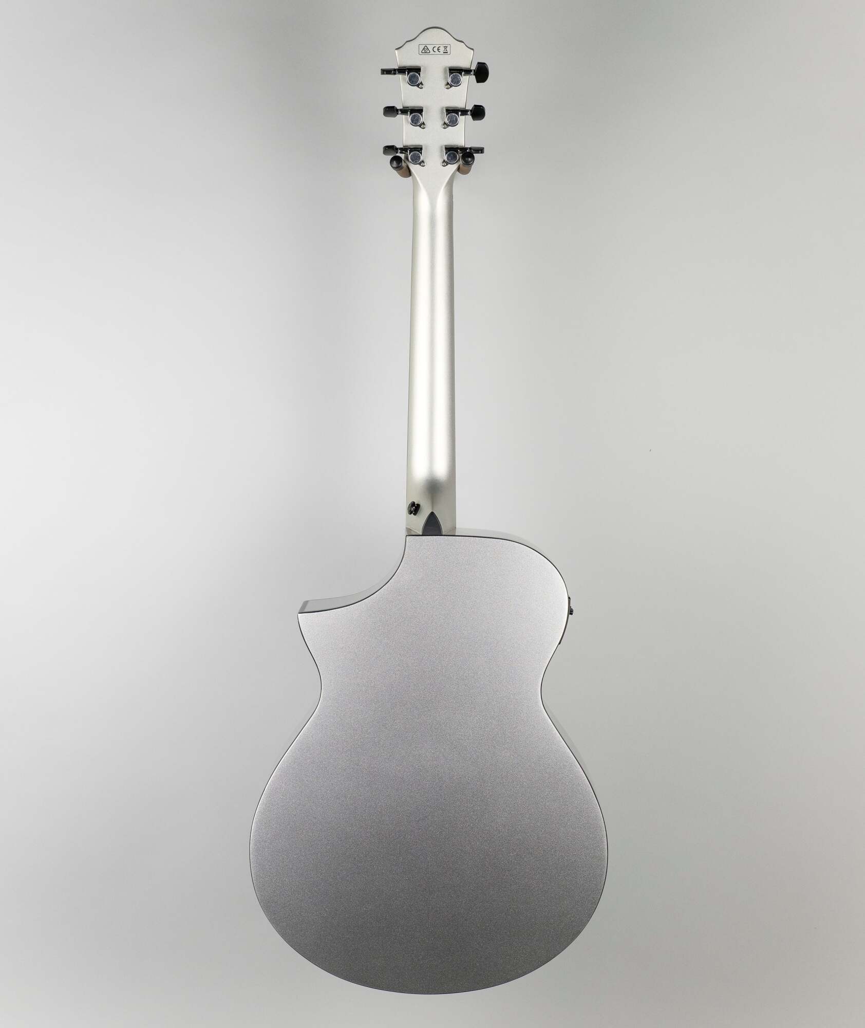 Ibanez AEWC10-SM Acoustic Guitar in Silver Metallic High Gloss