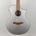Ibanez AEWC10-SM Acoustic Guitar in Silver Metallic High Gloss