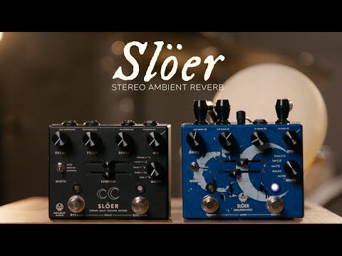 Walrus Audio Slöer Ambient Reverb, Black – Carlton Music Center