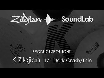 Zildjian 17'' K Dark Thin Crash