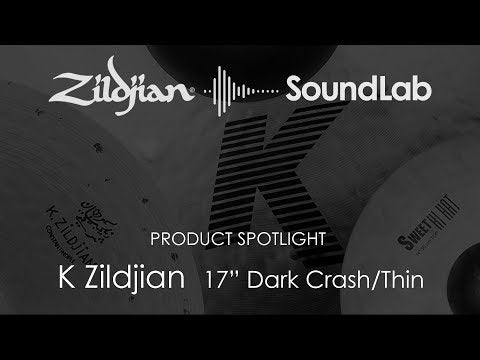 Zildjian 17'' K Dark Thin Crash