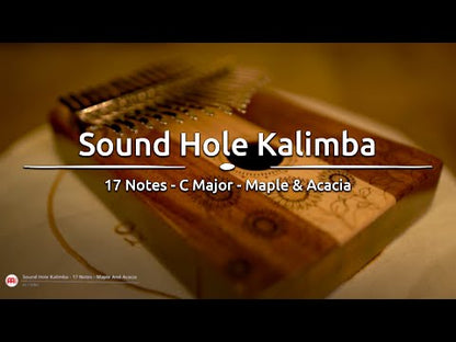 Meinl Sonic Energy KL1706H 17-Note Kalimba, Maple & Acacia