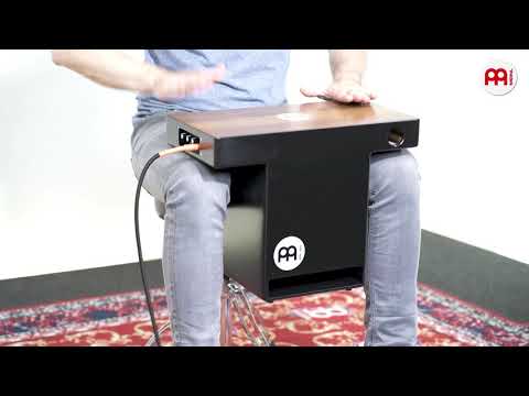 Meinl PTOPCAJ2WN Pickup Slaptop Series Cajon, Walnut